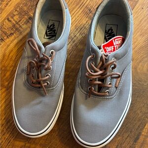 Vans Gray and Brown Sneakers